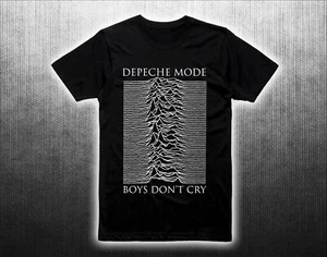 Depeche Mode - Boys Don'r Cry - Joy Division - Unknown Pleasures - T-shirt - Picture 1 of 1