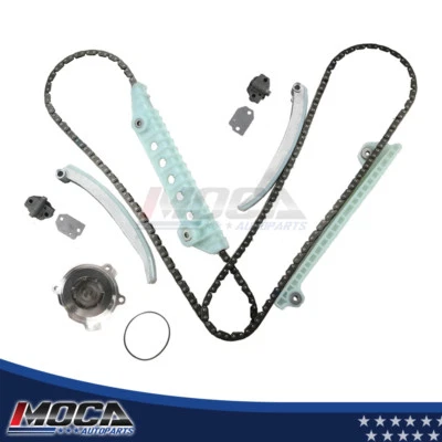 Kit de cadena de distribución sin engranajes bomba de agua para Ford Expedition Windsor 03-11  Foto 1 de 4