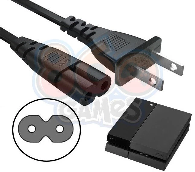 Sony PlayStation 4 Power Cord Cable for PS4 - Image 1 of 1