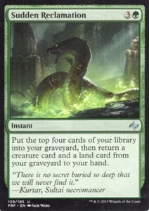 SUDDEN RECLAMATION 139/185 FATE REFORGED MTG MAGIC NM - Picture 1 of 1