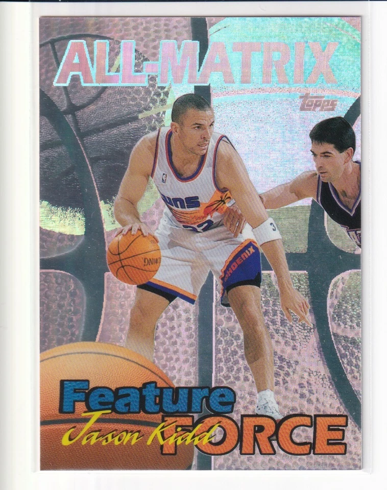 1999-00 Topps Jason Kidd All-Matrix AM9 Phoenix Suns - Image 1 of 2