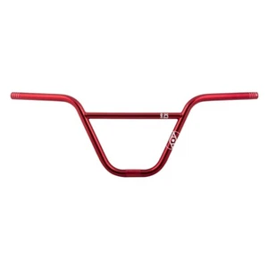 MANUBRIO BMX ALIENATION 9's & QUARTERS 9,25" ROSSO-NICHEL - Foto 1 di 1