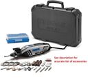 Dremel 4300-DR-RT Variable Speed Rotary Multi-Tool With Accessory Kit CASE 4300