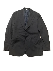 Fendi Mens Two Button Blazer Jacket Black - Picture 1 of 5