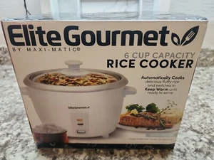 Elite Gourmet ERC-003 Electric Rice Cooker with Automatic Keep Warm Makes Sou... - Picture 1 of 4