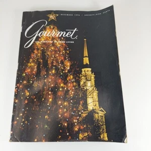 Gourmet The Magazine Of Good Living Christmas In Lexington December 1976  - Picture 1 of 13
