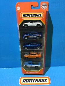 2022 MATCHBOX 5 PACK JAPAN TOURERS HONDA CIVIC SUBARU WRX INFINITI DATSUN JDM - Picture 1 of 9