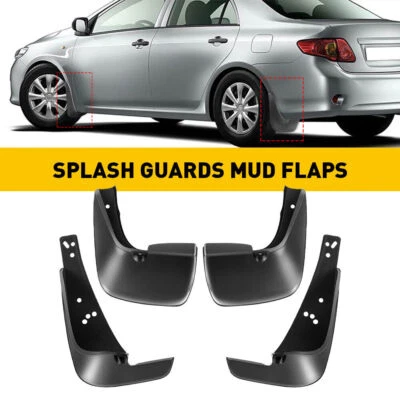 For Toyota Corolla 2002-2008 Car Mud Flap Flaps Splash Guards Mudguards Trim Set Foto 1 de 4