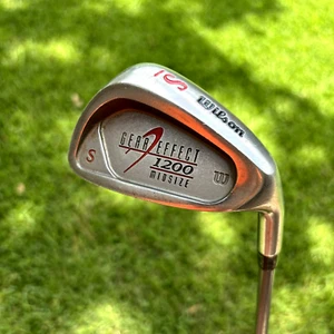 Wilson Gear Effect 1200 Midsize Sand Wedge SW - RH - R Flex Graphite Shaft 36" - Picture 1 of 10