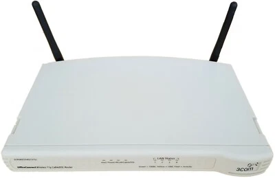 Router inalámbrico 11g OfficeConnect 3Com WL-527 (3CRWE554G72TU) Foto 1 de 4