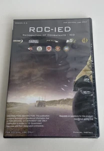 ROC-IED Ver. 2.3 Software PC CDROM Recognition of Combatants IED New Sealed 2009 - Picture 1 of 5