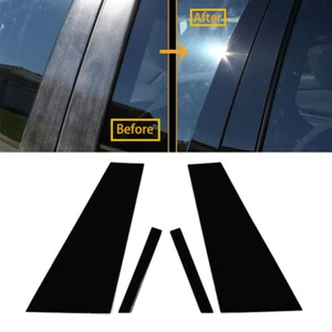 4pcs Pillar Posts Window Door Cover Trim Fit For Mercedes-Benz CLS-Class 2012-16 - Picture 1 of 15