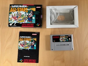 Super Mario All-Stars – SNES – Originale Cartridge, Anleitung & OVP (PAL) - Bild 1 von 12