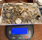 ANTIQUE VICTORIAN VINTAGE GOLD FILLED & STERLING SILVER LOT FOR SCRAP 500 GRAMS