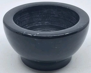 Black Marble Mortar Bowl Michael Graves Design 2.5"x4.5" - Picture 1 of 7