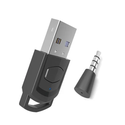 USB Wireless Game Audio Headphone Adapter Receiver For PS5 PS4 Game Console - Image 1 of 4