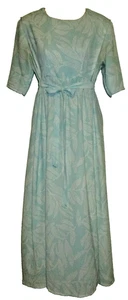 Tall Amish Mennonite Cape Dress 38"Bust/34"W Christian Handmade Modest Green - Picture 1 of 5