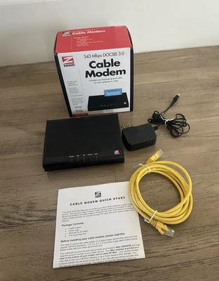 Zoom 343 Mbps DOCSIS 3.0 Cable Modem Model: 5341 In Box - Image 1 of 4