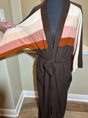 Sears 80s Mens Robe Retro Vintage One Size Fits All - Image 1 of 4