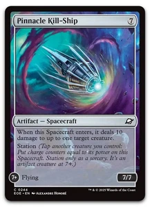 Pinnacle Kill-Ship #244 (Nuevo) Edge of Eternities EOE Magic Magic The Gathering - Imagen 1 de 2