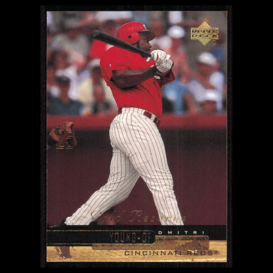 Dmitri Young #259 2000 Upper Deck Gold Reserve Cincinnati Reds Baseball Card MLB - Image 1 of 3