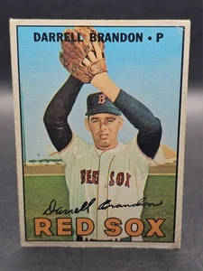 1967 O-Pee-Chee #117 Darrell Brandon EX Red Sox Set-Break *GLEECARDS* - Picture 1 of 2
