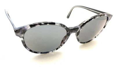 Gafas de sol redondas Gucci GG 3722/S HNWYE negras grises marcos 55-18 140 Italia mujeres Foto 1 de 4