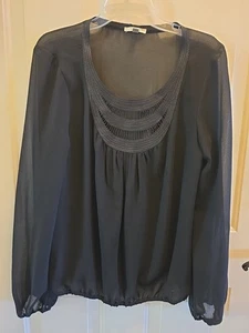 Women's Sophie Max Blouse Pullover L Dressy - Picture 1 of 7