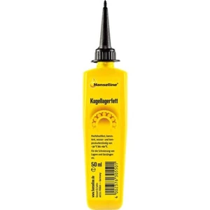 Hanseline grasso per cuscinetti a sfera bicicletta (grasso lubrificante ad alta pressione) 50 ml grasso per pedaliera - Foto 1 di 1