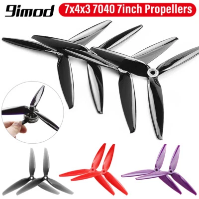 HQProp 7040 CW CCW Propeller 7-15" Blätter Requisiten für RC FPV Renndrohne - Bild 1 von 4
