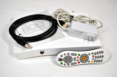 TiVo BOLT 500GB DVR & Streaming Media Player w Remote HDMI Power Cord NO SERVICE - Image 1 of 4