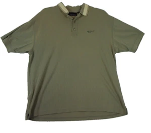 Camisa polo Greg Norman para hombre extra grande marrón golf golf aire libre manga corta - Imagen 1 de 12