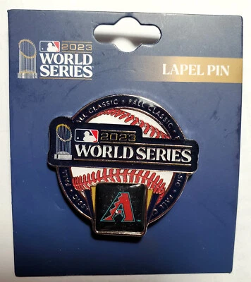 2023 World Series Fall Classic Pin Texas Rangers vs Arizona Diamondbacks - NEW - Image 1 of 2