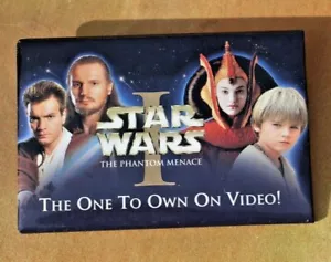 Vintage Star Wars Episode I, 1999 Filmplakat Pin KOSTENLOSER VERSAND! - Bild 1 von 3