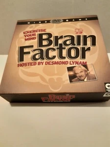 Board game BRAIN FACTOR ( Hosted by Des Lynam). - Picture 1 of 3