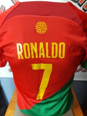 CRISTIANO RONALDO TODDLER PORTUGAL NATIONAL SOCCER TEAM JERSEY FIFA UEFA - Image 1 of 4
