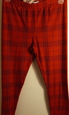 📫Epic Threads Big Girls  Tango Red Leggings XL 16. Lot#101 - Image 1 of 2