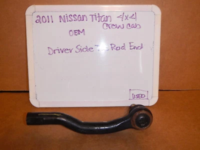 Nissan Titan 2004-2015 OEM extremo de barra de amarre lateral del conductor 485407S025 Foto 1 de 4