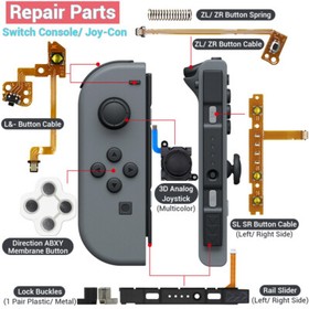 For Nintendo Switch Console Joy-Con ALL Repair Part Button Flex Cable Ribbon Lot