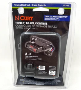 CURT 51140 TriFlex Electric Trailer Proportional Brake Controller - Picture 1 of 6