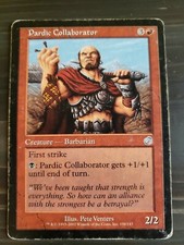 Magic The Gathering Torment Pardic Collaborator Single Card