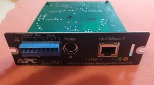 APC SMARTSLOT AP9619 NETWORK UPS MANAGEMENT CARD  EM - Picture 1 of 2