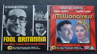 Daily Express THE MILLIONAIRESS Movie & FOOL BRITANNIA Audio  PETER SELLERS - Image 1 of 4