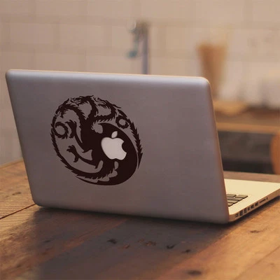 Game of Thrones House Targaryen Vinyl Decal Sticker for Macbook Air Pro Laptop - Image 1 of 4