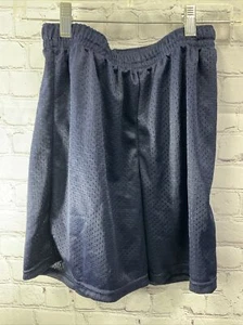 Augusta Sportswear Youth Shorts Size X-Large Navy Blue Polyester New Without Tag - Picture 1 of 12