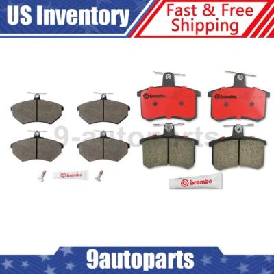 布雷博 OE 前后陶瓷碟刹垫套装适用于 1988 年奥迪 80 — 第 1/4 张图片