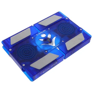 Laptop-Lüfterbasis, Laptop-Kühler, LED-Laptop-Kühler, faltbares PC-Kühlpad - Bild 1 von 17