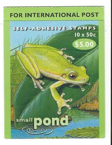 Small Pond $5 Booklet - Australia (MNH) 1999 Cover