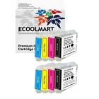 8 PACK LC 51 COMBO Ink Cartridge fits Brother INTELLIFAX 1360 1860C 1960C 2480C