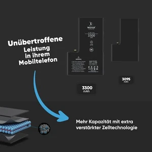 Woyax iPhone 13 Pro bateria 3300 mAh duża pojemność bez uszczelki bez narzędzi - Zdjęcie 1 z 6